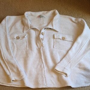 Free People Beach Cream Colored Top